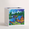 Folding Storage Box - Lake House-DIY Diamond Painting
