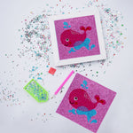 Pink Whale-DIY Diamond Painting