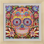 Skull Abstract-DIY Diamond Painting
