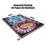 Butterfly Romance Diamond Painting Notebook-DIY Diamond Painting