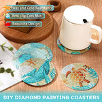 Ocean Cup Mats Collection-DIY Diamond Painting