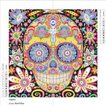 Skull Abstract-DIY Diamond Painting