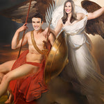 The Athene & Gladiator-DIY Diamond Painting