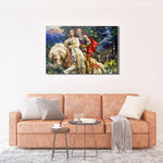 The Princess & Glorious Knight-DIY Diamond Painting