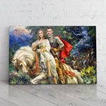 The Princess & Glorious Knight-DIY Diamond Painting