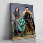 The Viking Couple-DIY Diamond Painting