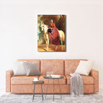 The Equestrian Lady-DIY Diamond Painting