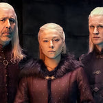 House of The Dragon - Viserys, Rhaenyra and Daemon-DIY Diamond Painting