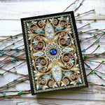 Azure Centerpiece Diamond Painting Notebook-DIY Diamond Painting