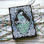 Emerald Peacock Diamond Painting Notebook-DIY Diamond Painting