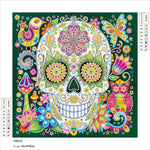 Abstract Skull Art-DIY Diamond Painting