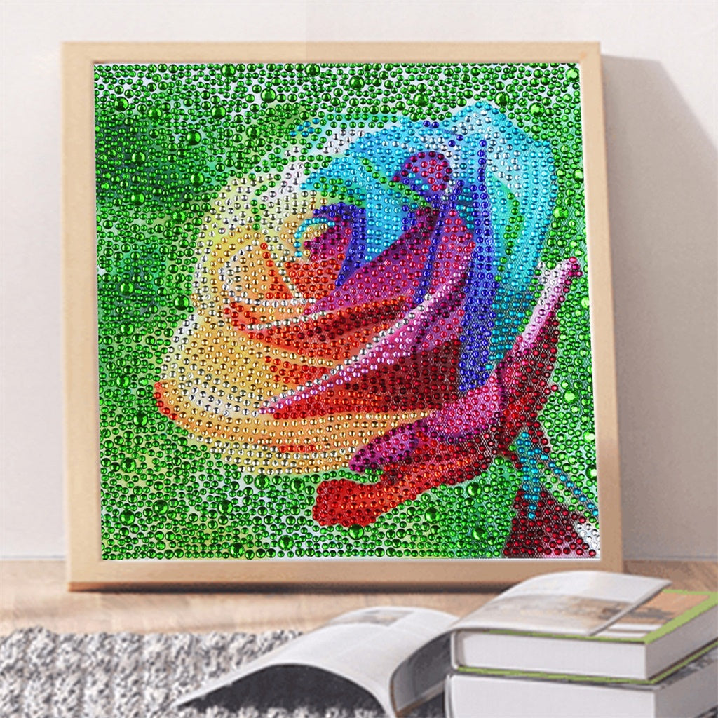 Rainbow Rose-DIY Diamond Painting