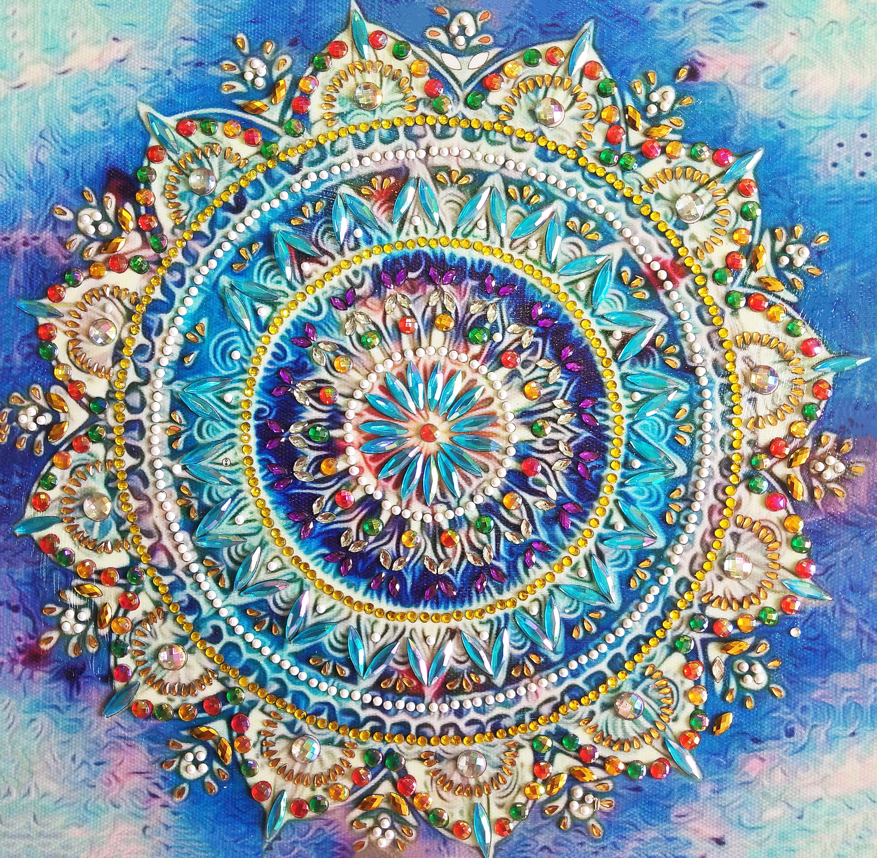 Flower Mandala-DIY Diamond Painting