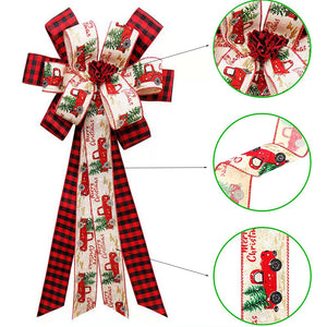 XL Size Christmas Ribbon Bow