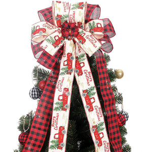 XL Size Christmas Ribbon Bow