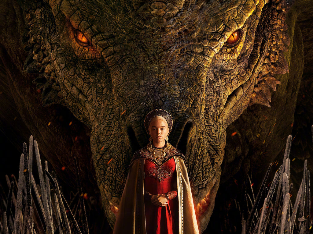 House of The Dragon - Rhaenyra Targaryen and Syrax-DIY Diamond Painting