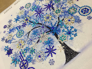 Blue Tree-DIY Diamond Painting