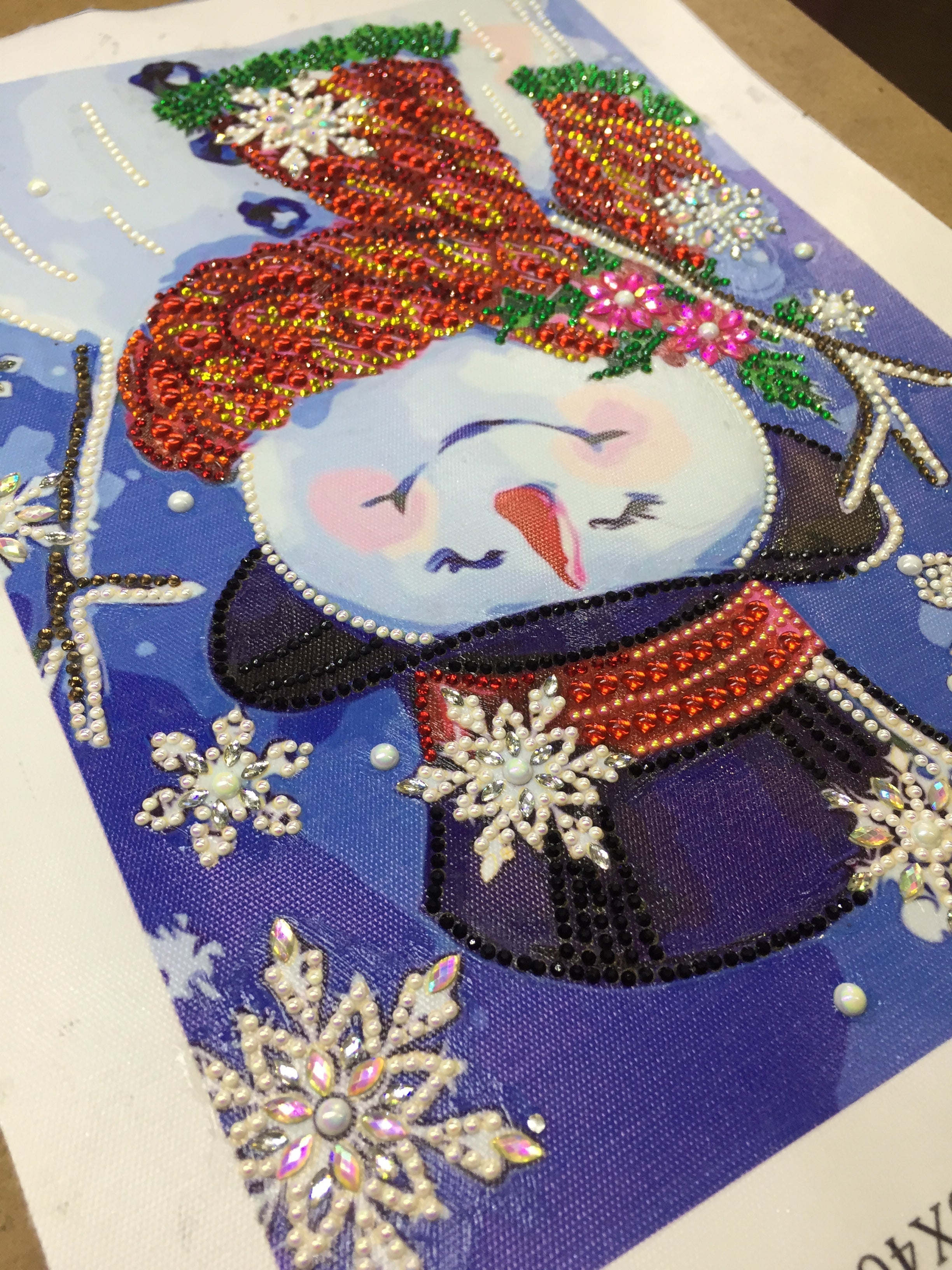 Christmas Snowman-DIY Diamond Painting