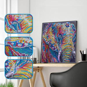 Rainbow Elephant-DIY Diamond Painting
