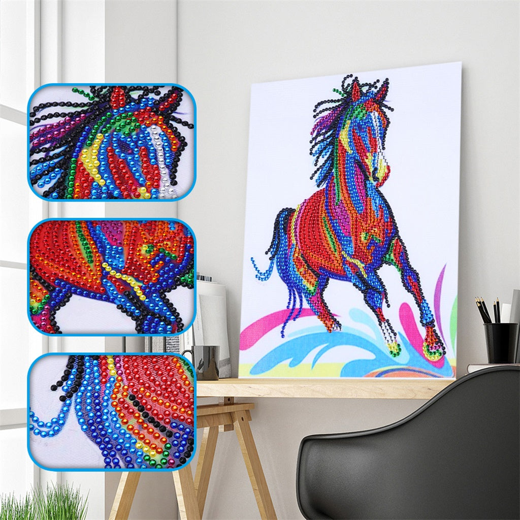 Colorful Majestic Horse-DIY Diamond Painting