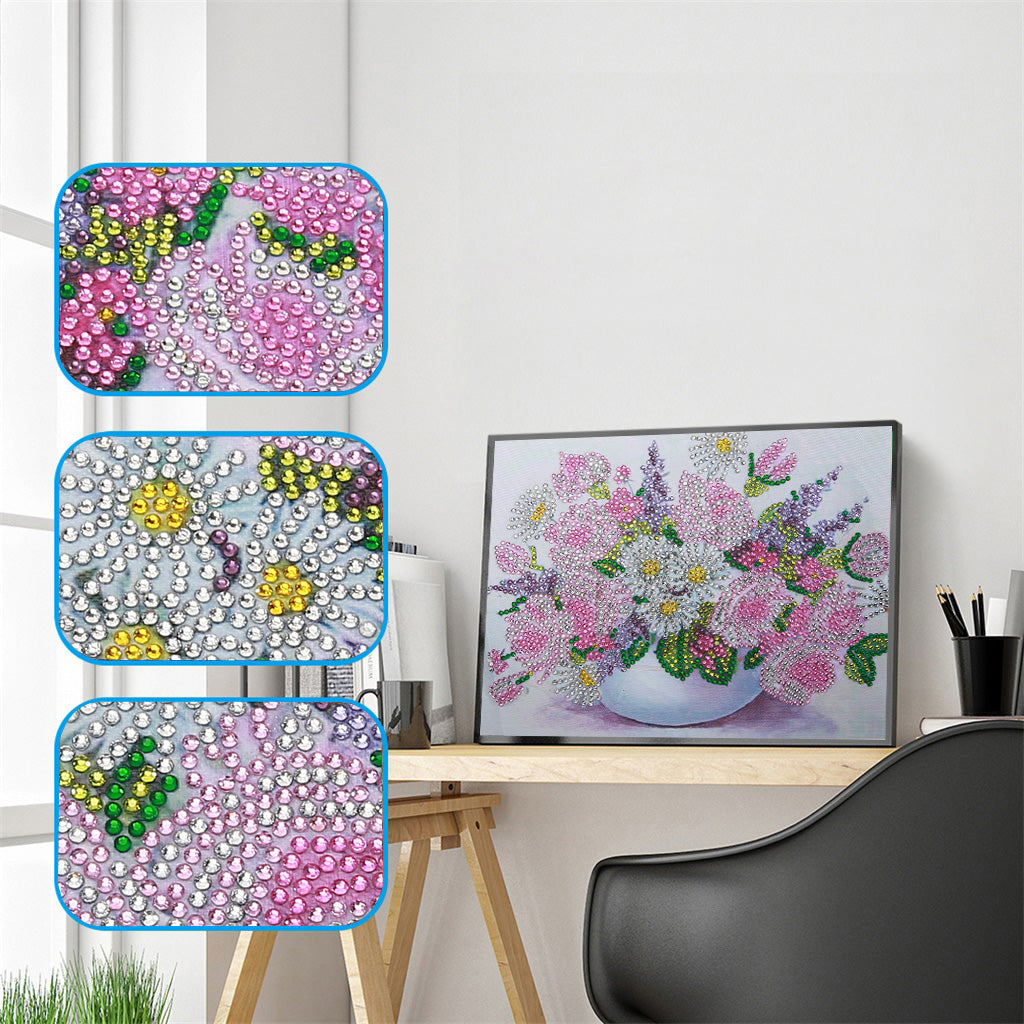 Dainty Flower Arrangement-DIY Diamond Painting