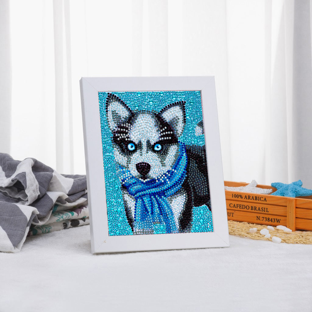 Husky Puppy-DIY Diamond Painting