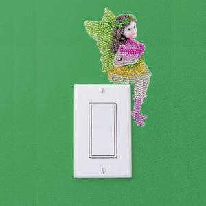 Green Fairy Light Switch Sticker-DIY Diamond Painting