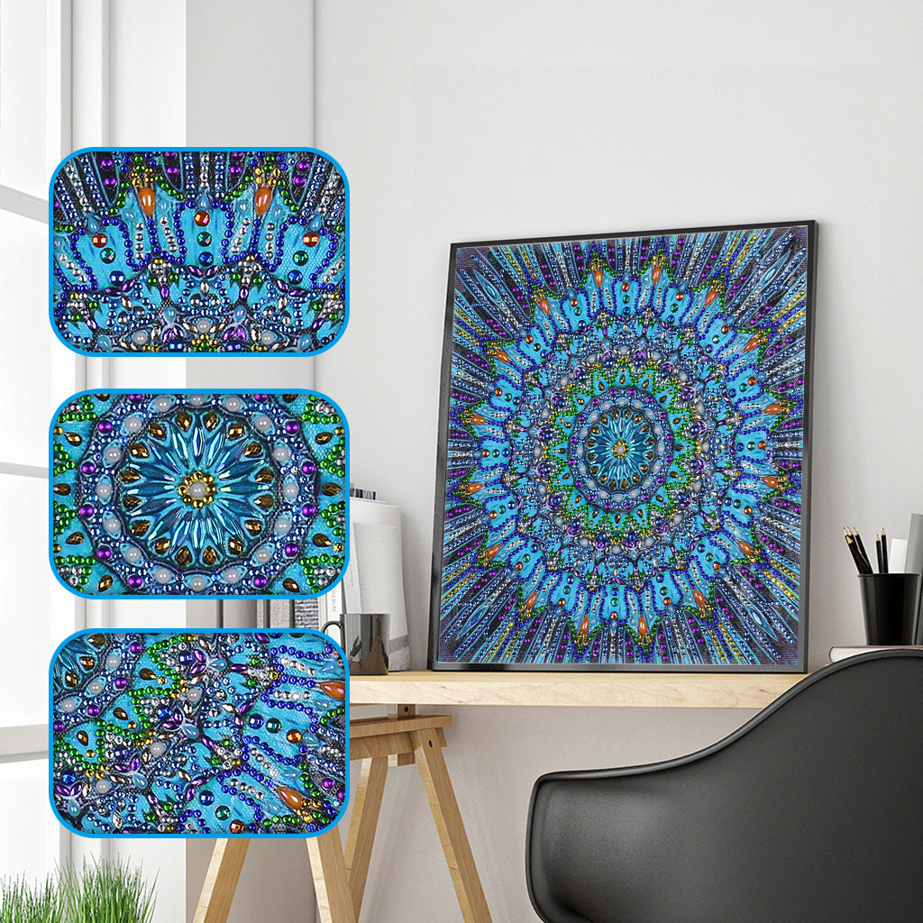 Stunning Mandala Art-DIY Diamond Painting