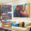 Abstract Elephant Art