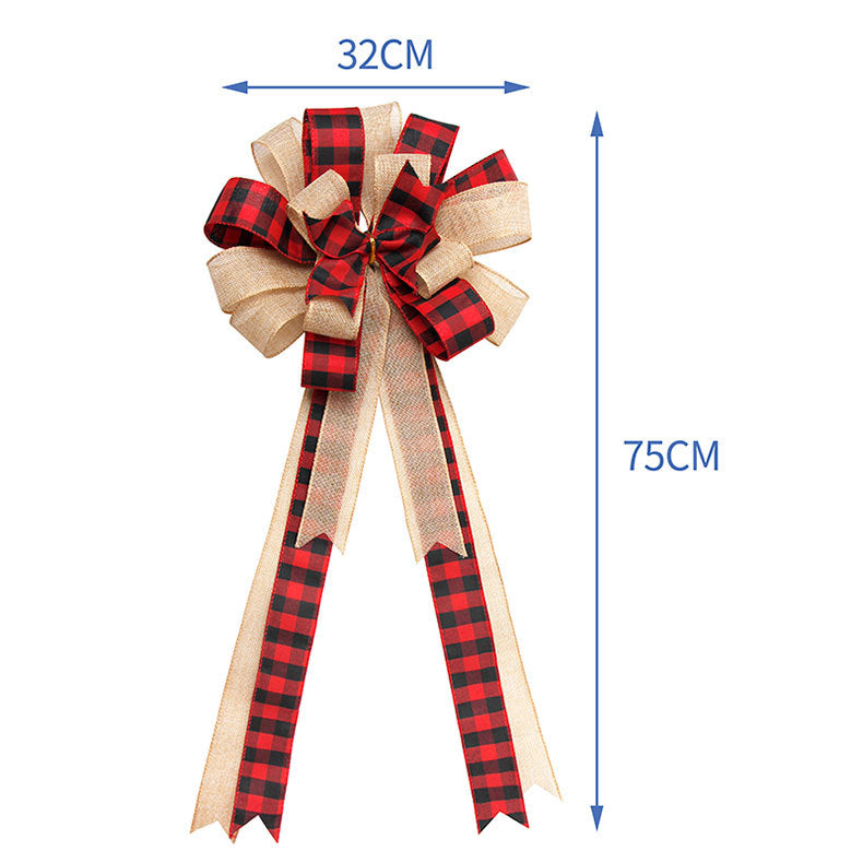 XL Size Christmas Ribbon Bow