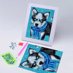 Husky Puppy-DIY Diamond Painting