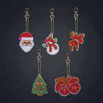 Diamond Painting Key Buckle Christmas Set-DIY Diamond Painting