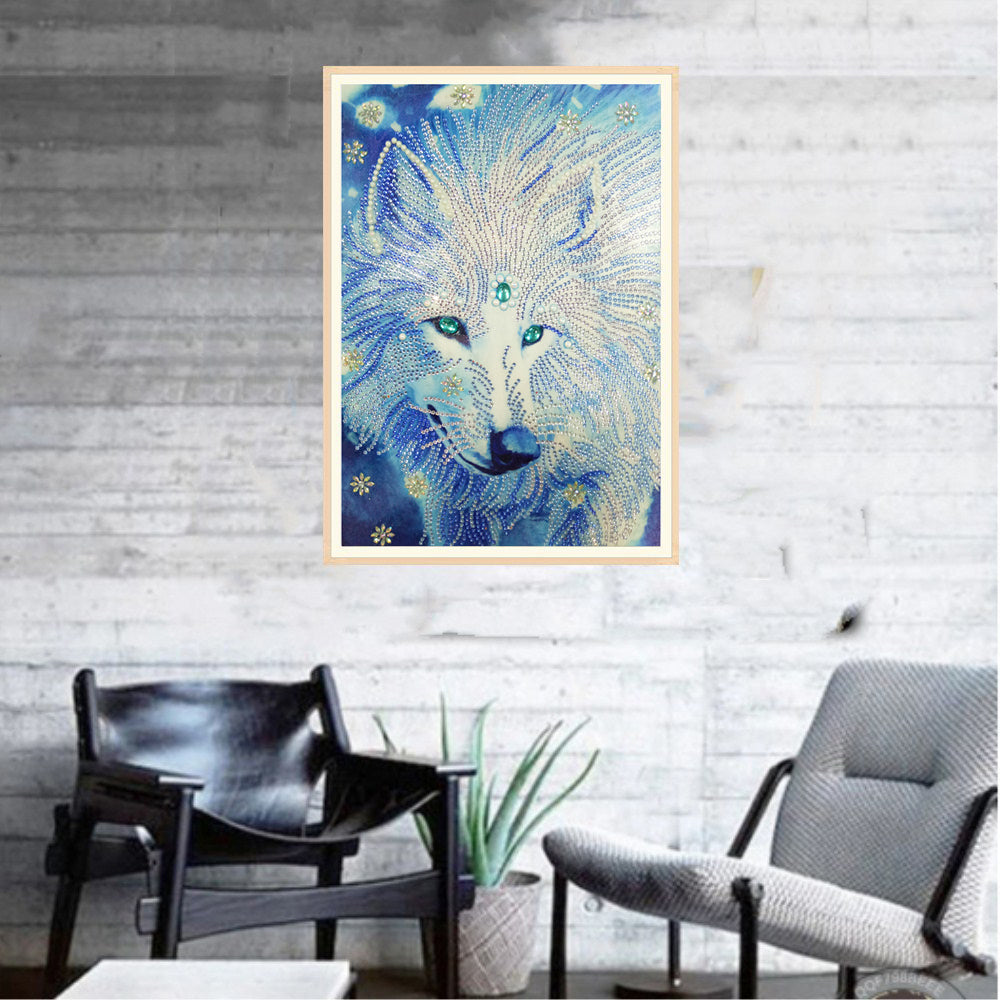 Stunning Wolf-DIY Diamond Painting