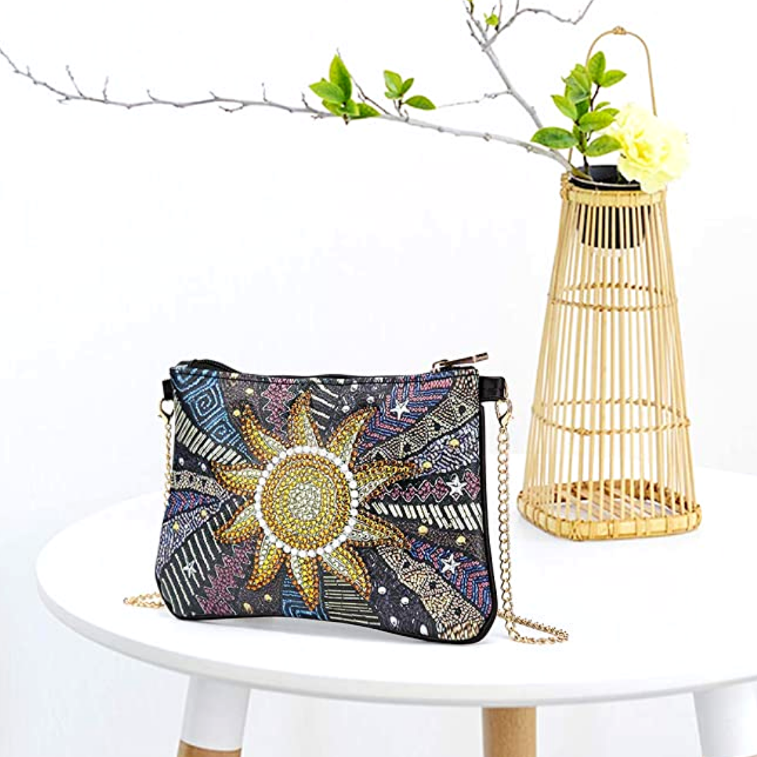 Sunflower DIY Diamond Painting Handbag