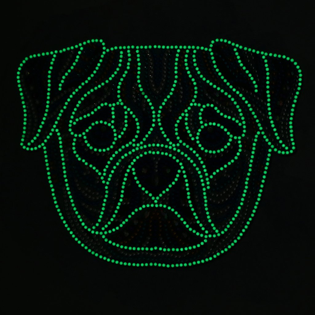 Glow in the Dark Dog-DIY Diamond Painting