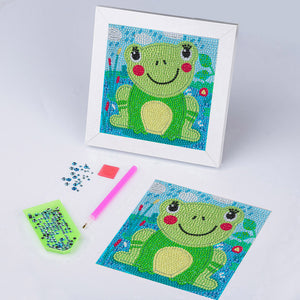 Smiley Frog-DIY Diamond Painting