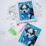 Husky Puppy-DIY Diamond Painting