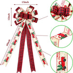 XL Size Christmas Ribbon Bow