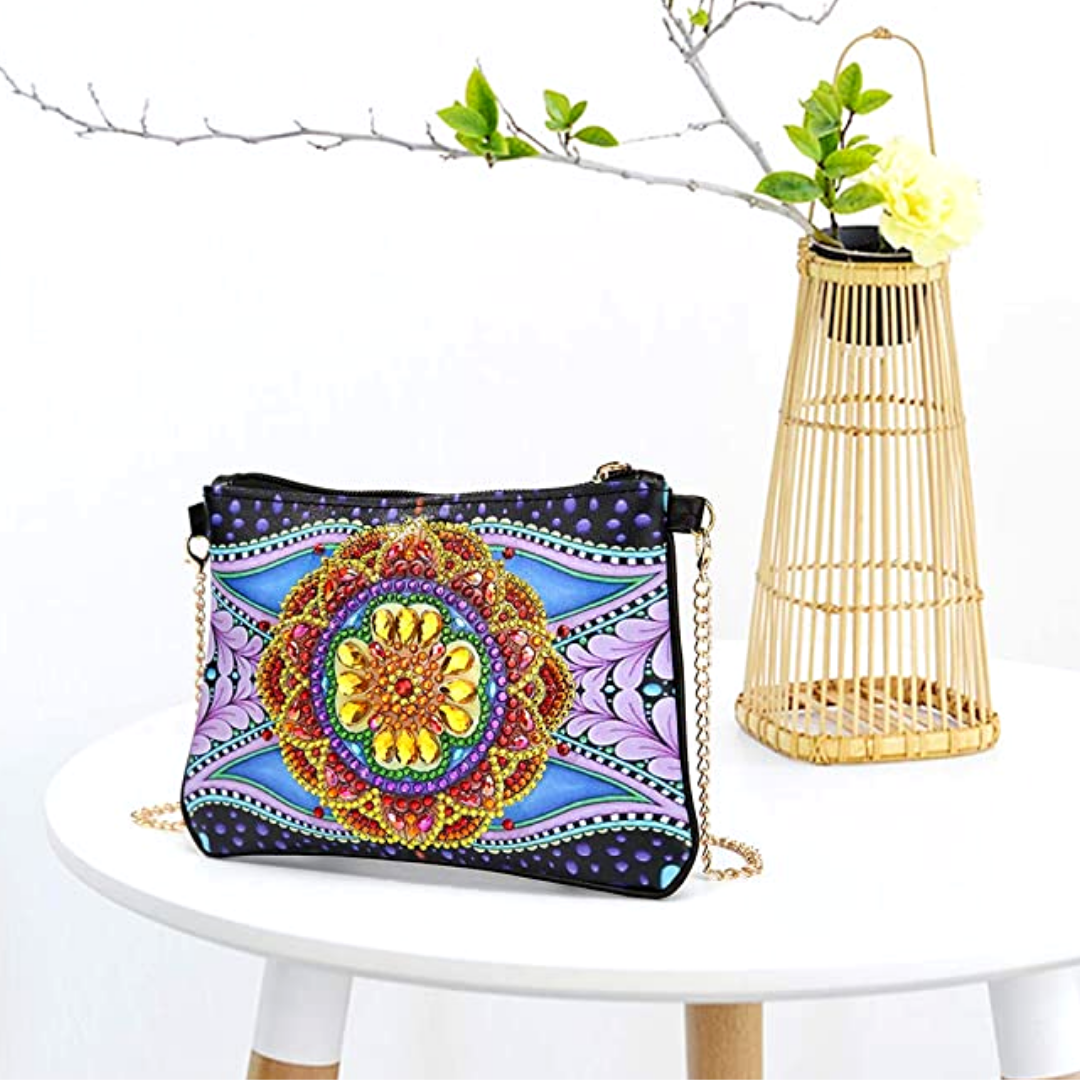 Mandala DIY Diamond Painting Handbag