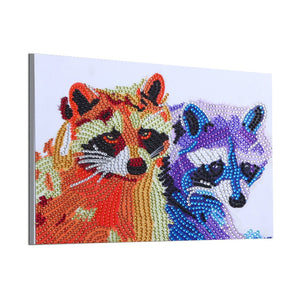 Vibrant Foxes-DIY Diamond Painting