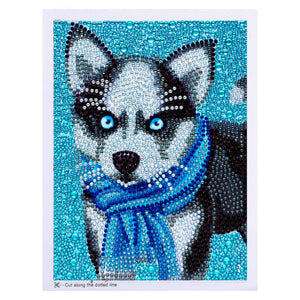 Husky Puppy-DIY Diamond Painting