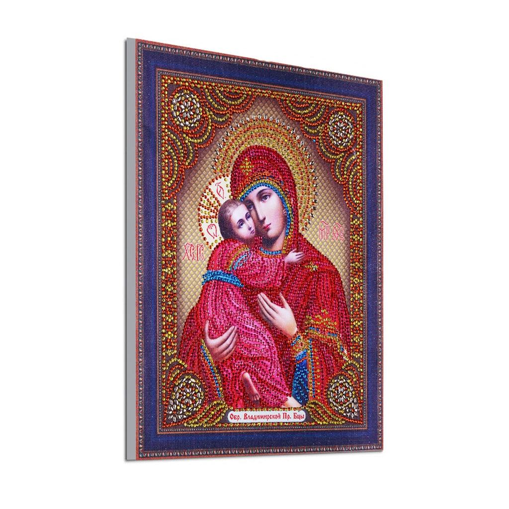 Mother Mary and Child Jesus-DIY Diamond Painting