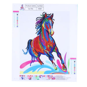 Colorful Majestic Horse-DIY Diamond Painting