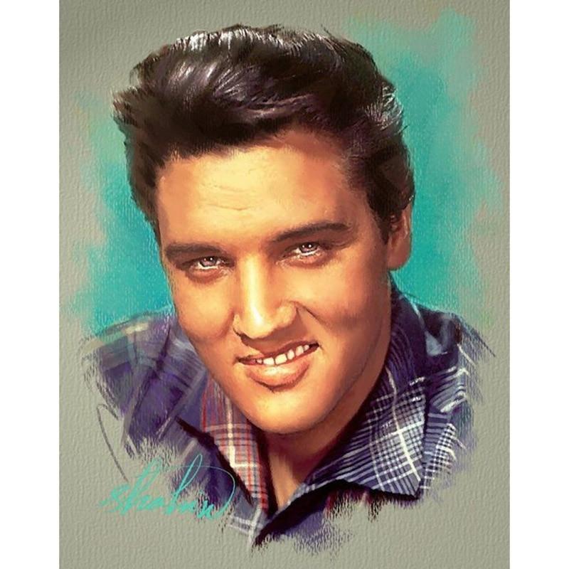Elvis Presley portrait