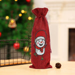 Christmas Family Bundle: Custom Diamond Photo +Candy Bag + Bottle Wrap