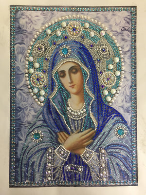 Beautiful Mother Mary-DIY Diamond Painting
