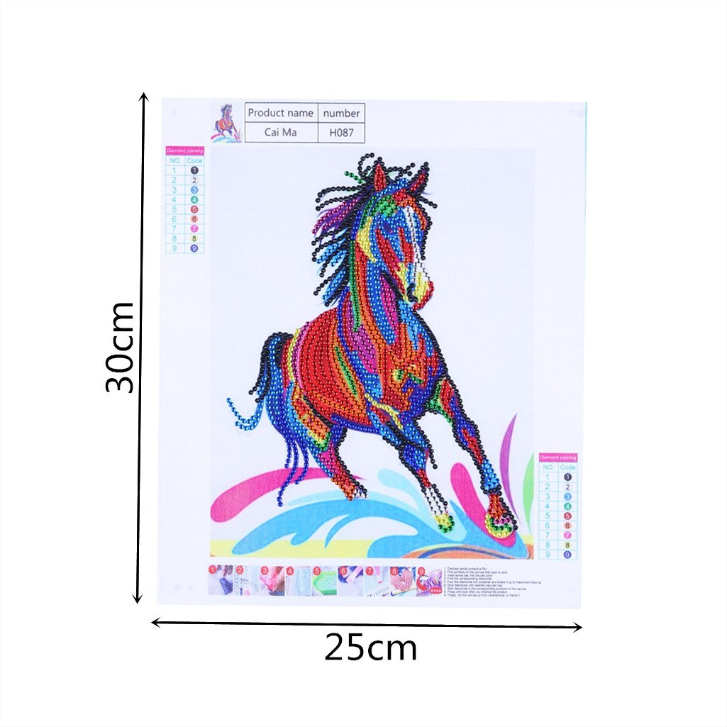 Colorful Majestic Horse-DIY Diamond Painting