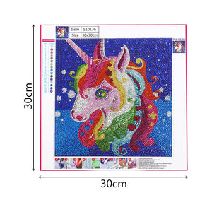 Rainbow Unicorn-DIY Diamond Painting