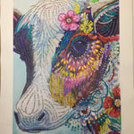 Colorful Cow-DIY Diamond Painting