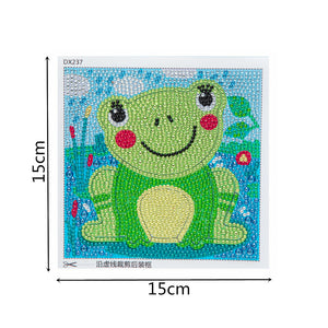 Smiley Frog-DIY Diamond Painting